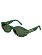 Lentes de sol Signature B1U 55C0 Square Shape Verde