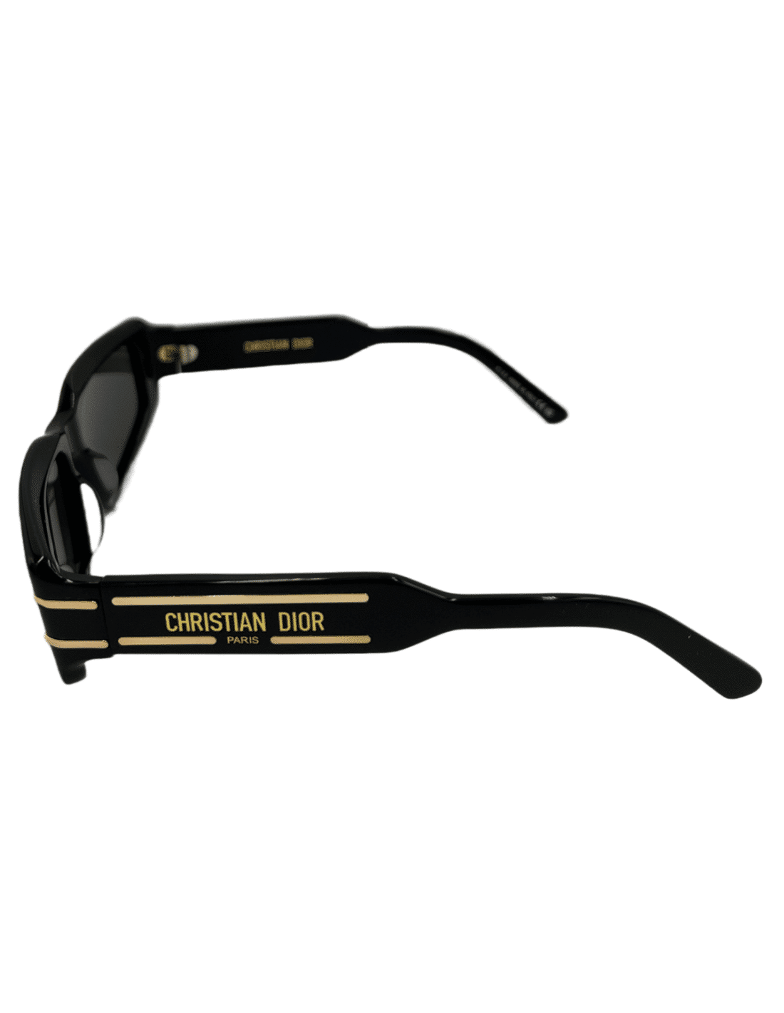 Lentes de sol Signature S9U I0A1 Square Shape Negro Dorado vista 2