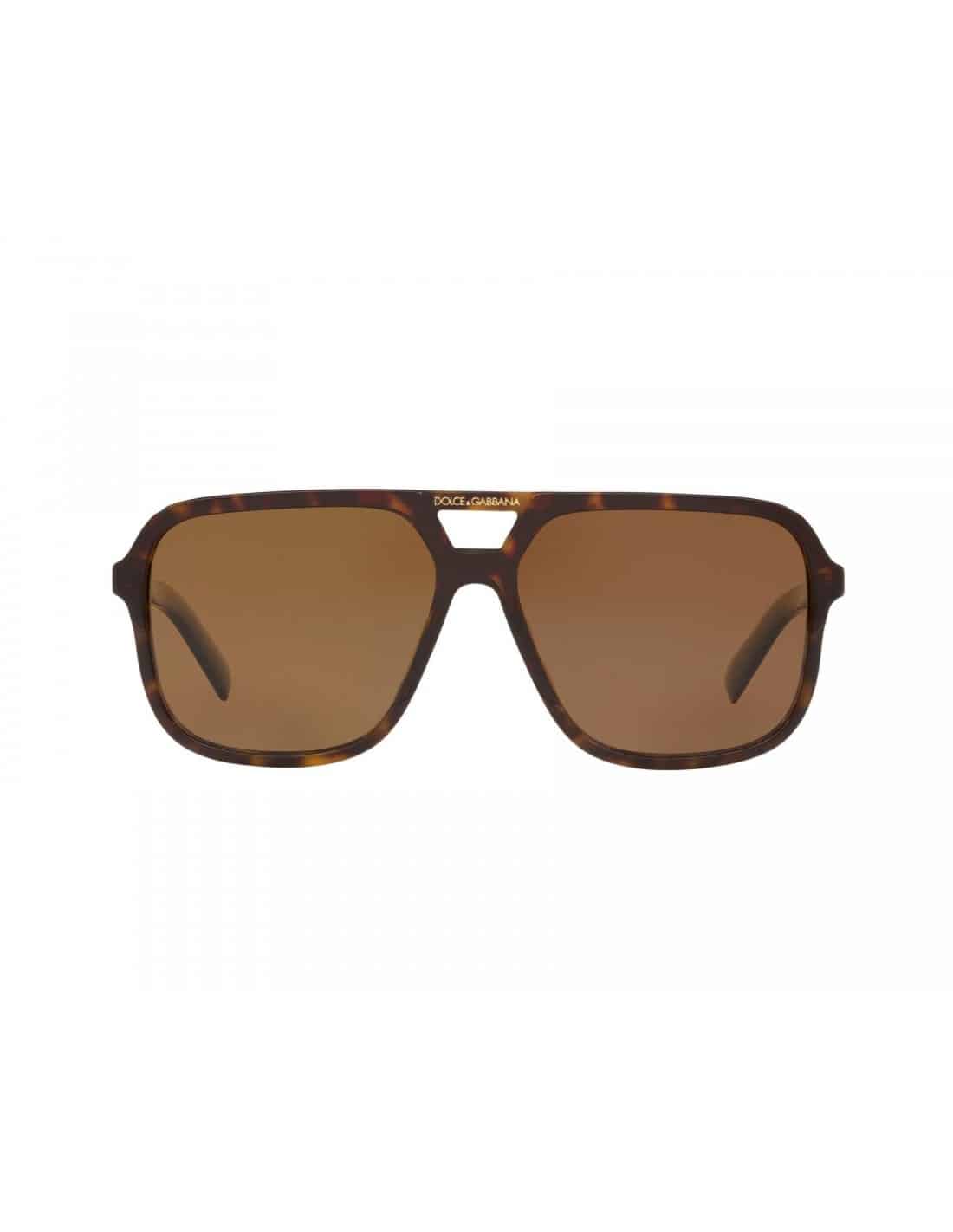Lentes de sol DG4354 502/83 Aviator Square Cafe Carey