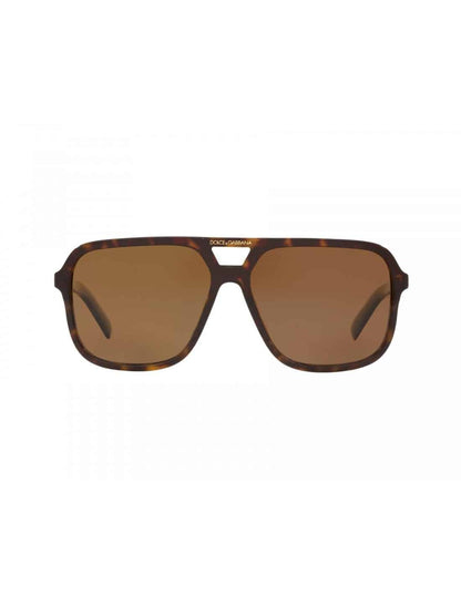 Lentes de sol DG4354 502/83 Aviator Square Cafe Carey