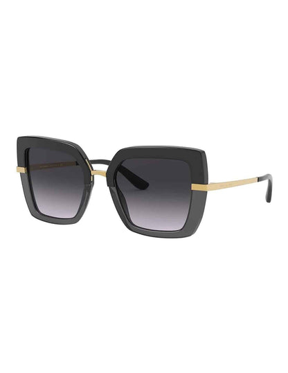 Lentes de sol DG4373 3246/8G Square Shape Negro Dorado
