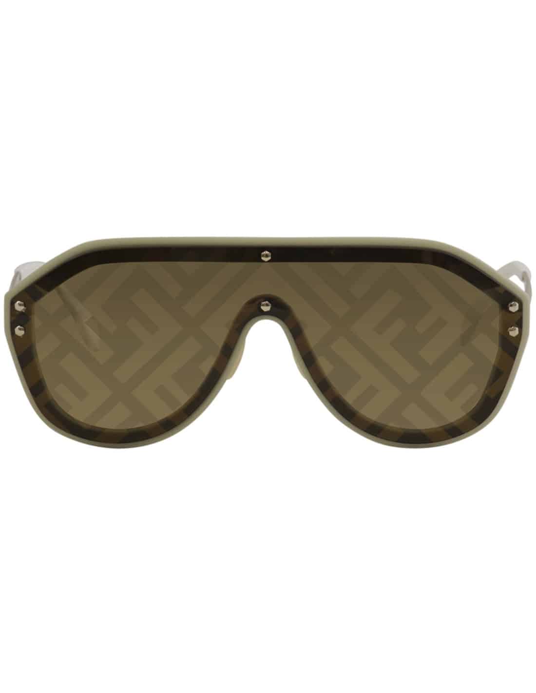 Lentes de sol FF M0039/G/S 10A/7Y New Aviator Beige Gold - Imagen 2