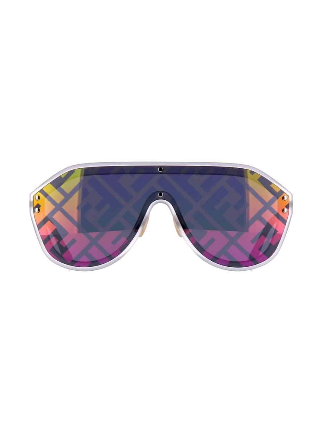 Lentes de sol FF M0039/G/S F074/R3 New Aviator Grey Multicolor Mirrored - Imagen 2