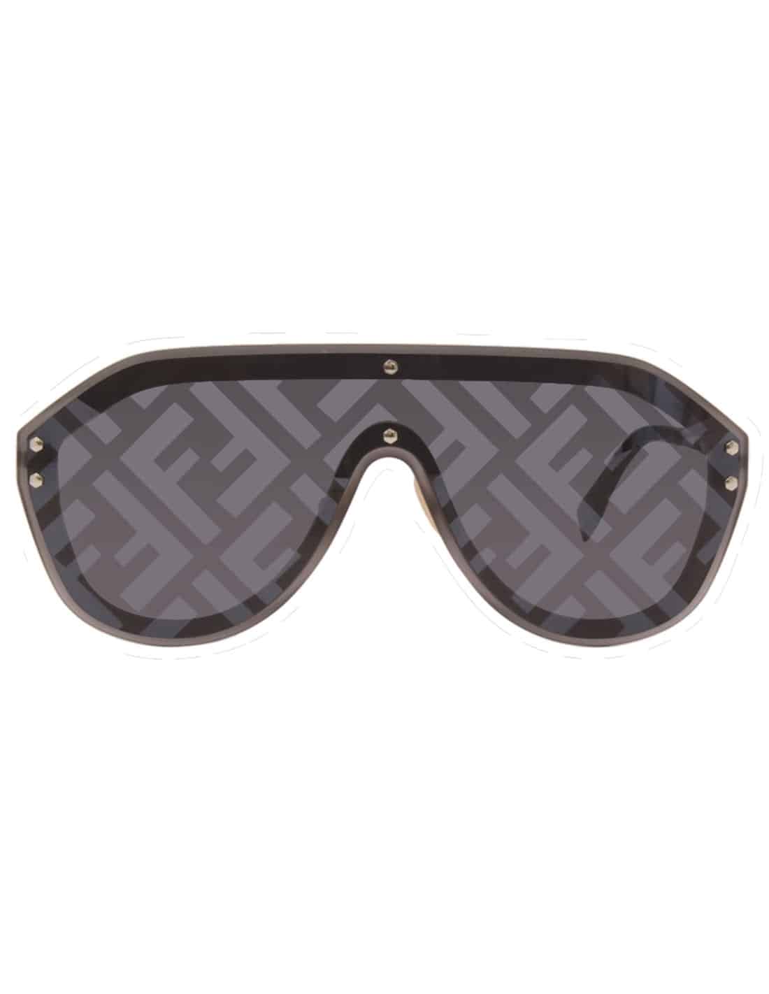 Lentes de sol FF M0039/G/S V81/MD New Aviator Grey Black - Imagen 2