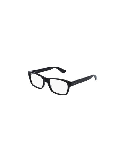 Lentes oftálmicos GG0006O 001 Square Shape Negro Brillante