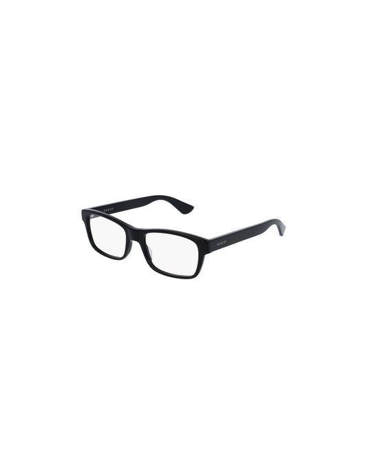 Lentes oftálmicos GG0006O 001 Square Shape Negro Brillante