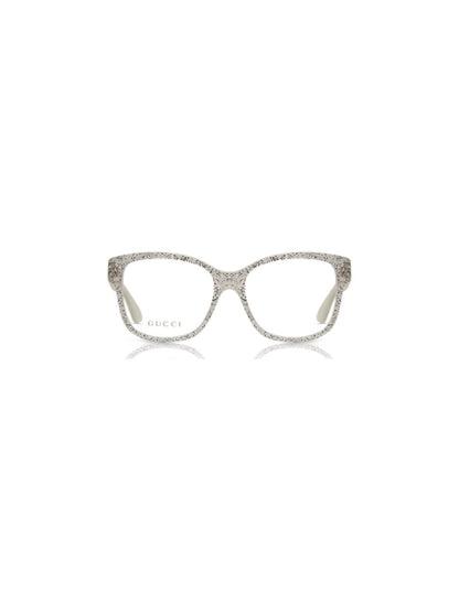 Lentes oftálmicos GG0038O 006 Square Brillo Transparente