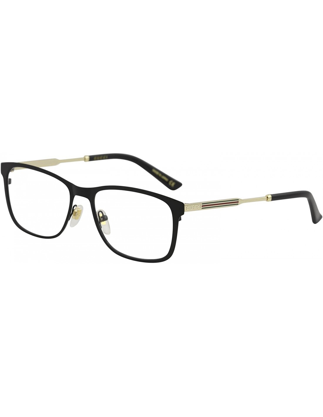 Lentes oftálmicos GG0301O 001 Clubmaster Negro Dorado