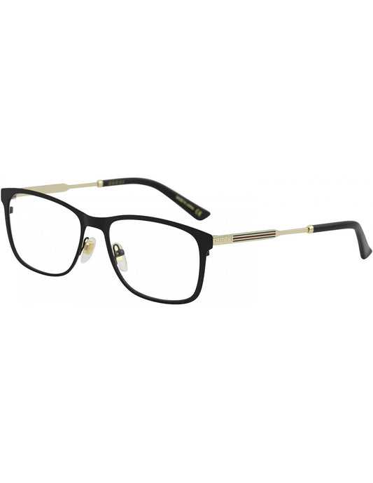 Lentes oftálmicos GG0301O 001 Clubmaster Negro Dorado
