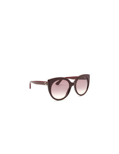 Lentes de sol GG0325S 007 Round Acetato Vino Degradado