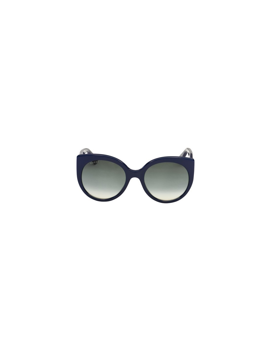 Lentes de sol GG0325S 008 Round Acetato Azul Marino Degradado