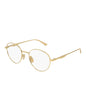 Lentes oftálmicos GG0337O 001 Round Dorado Clasico