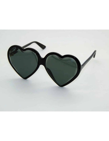 Lentes de sol GG0360SA 001 Heart Fashion Inspired Negro Gris