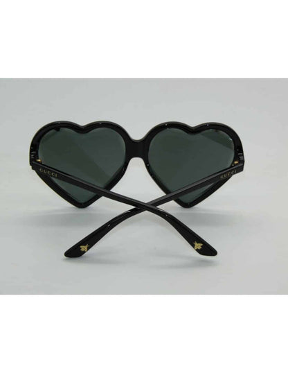 Lentes de sol GG0360SA 001 Heart Fashion Inspired Negro Gris