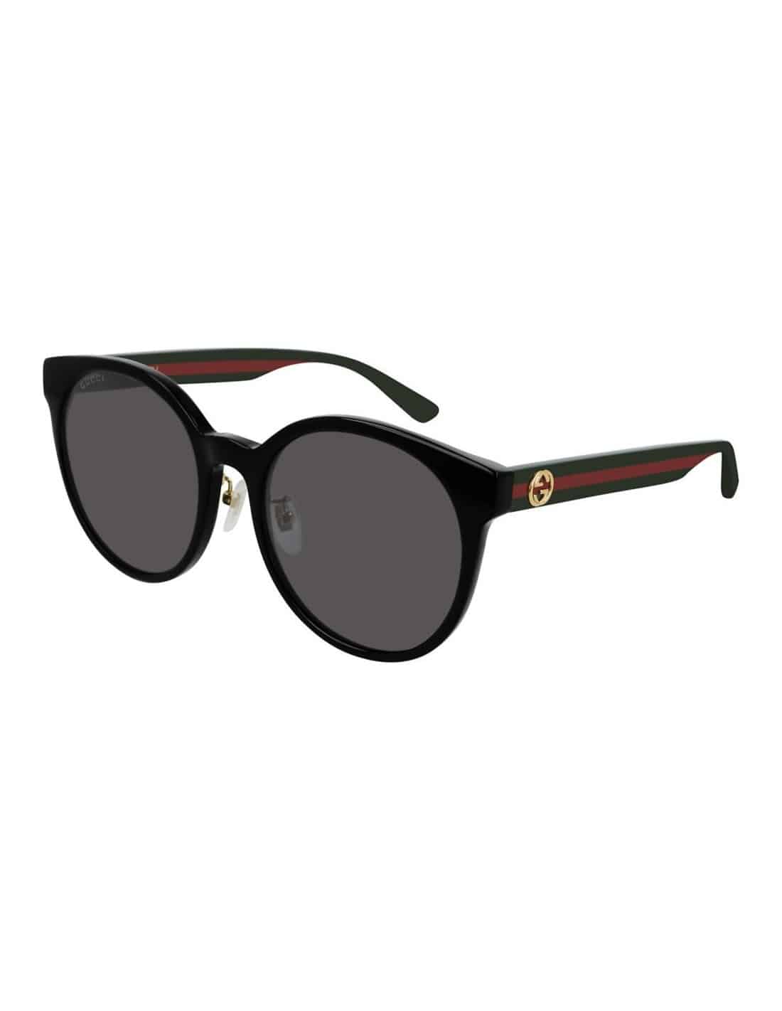Lentes de sol GG0416SK 002 Round Acetato Negro Azul