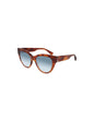 Lentes de sol GG0460S 003 Eye Cat Acetato Carey Azul Degradado