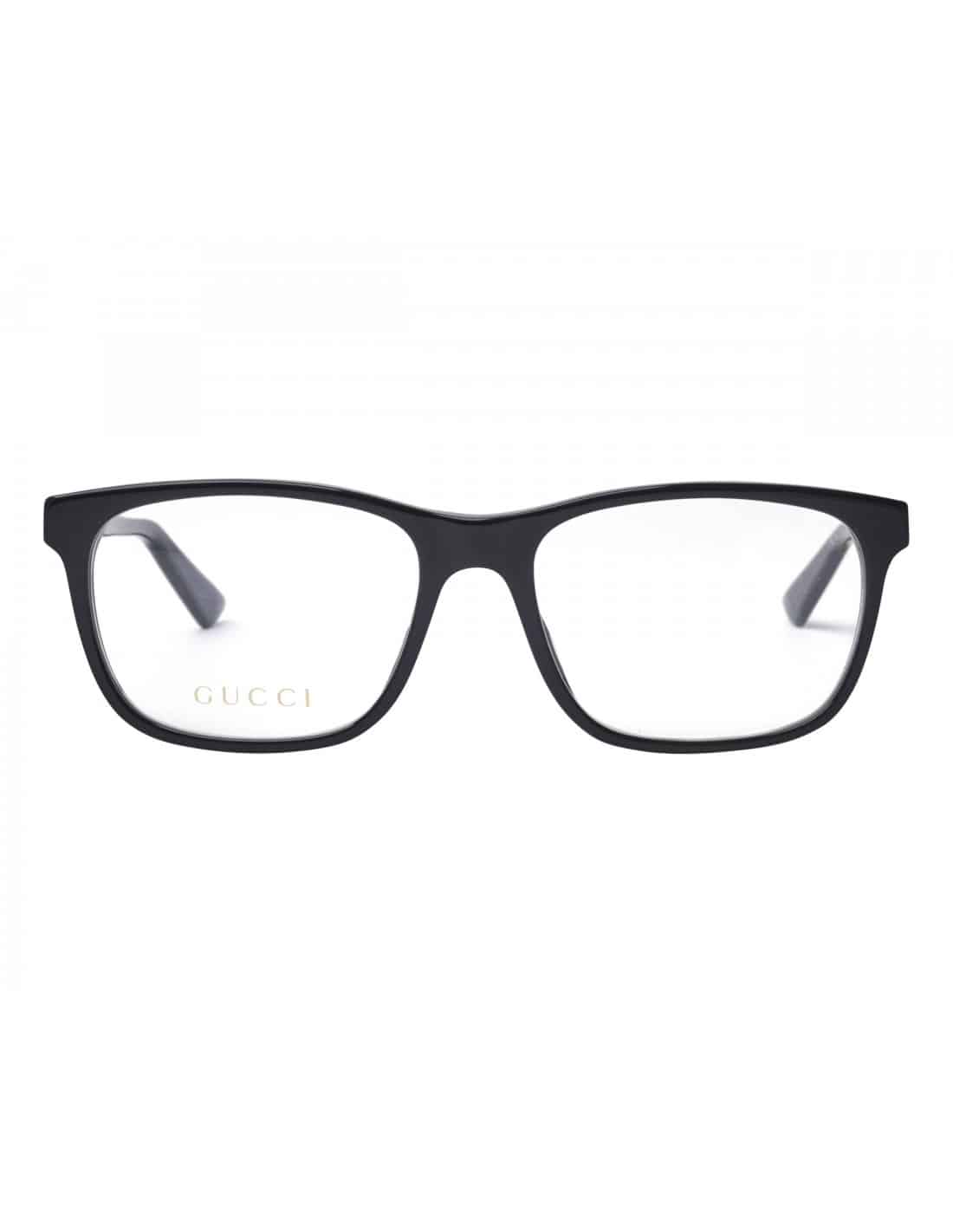 Lentes oftálmicos GG0490O 001 Negro Acetato