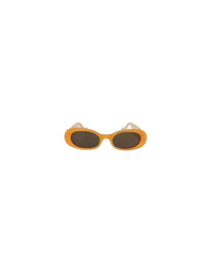 Lentes de sol GG0517S 005 Oval Shape Naranja Negro Transparente