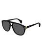Lentes de sol GG0525S 001 Aviador Acetato Negro Dorado