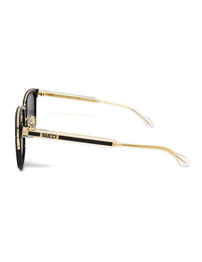 Lentes de sol GG0563SKN 001 New Square Shape Negro Dorado