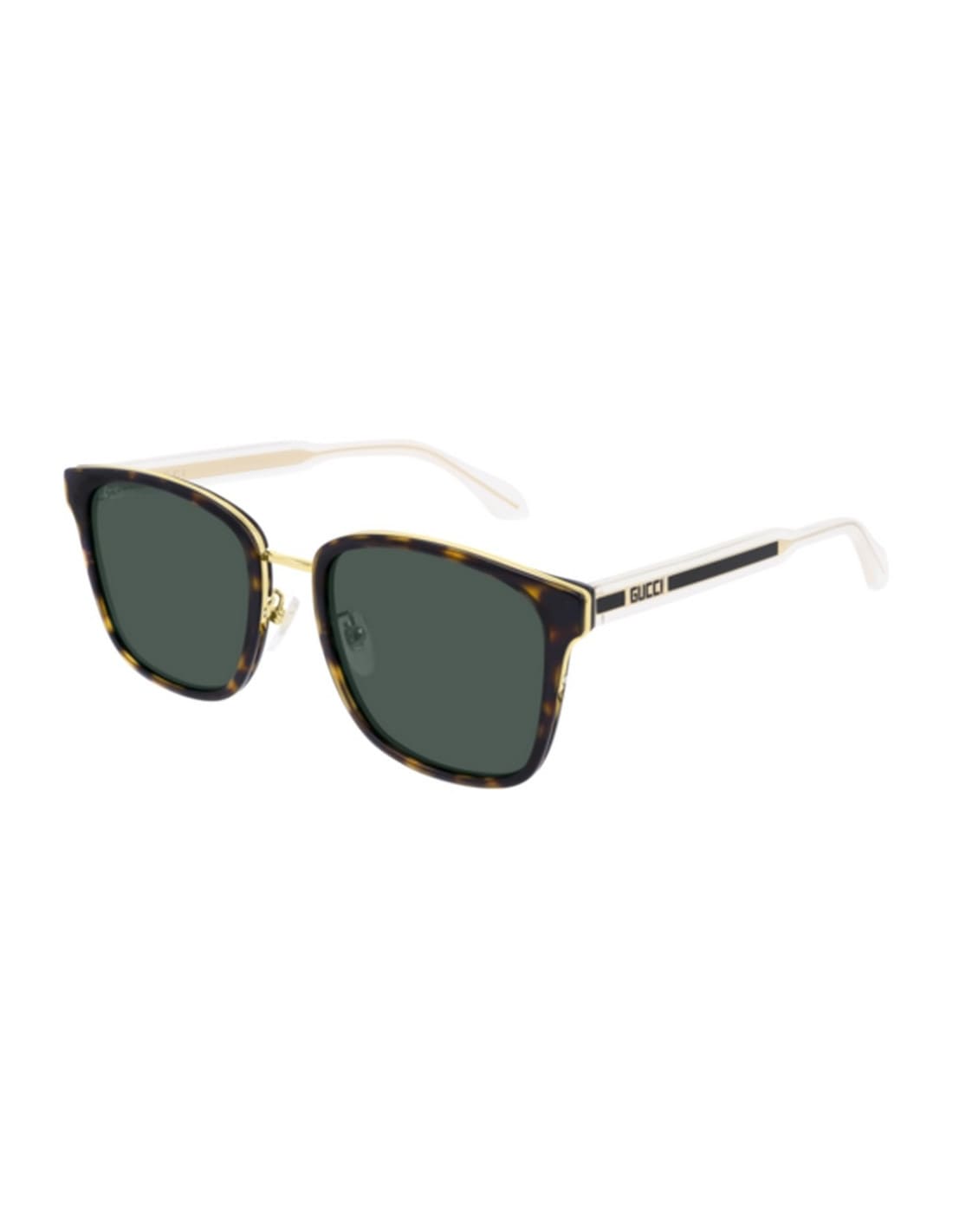 Lentes de sol GG0563SKN 002 New Square Shape Carey Dorado