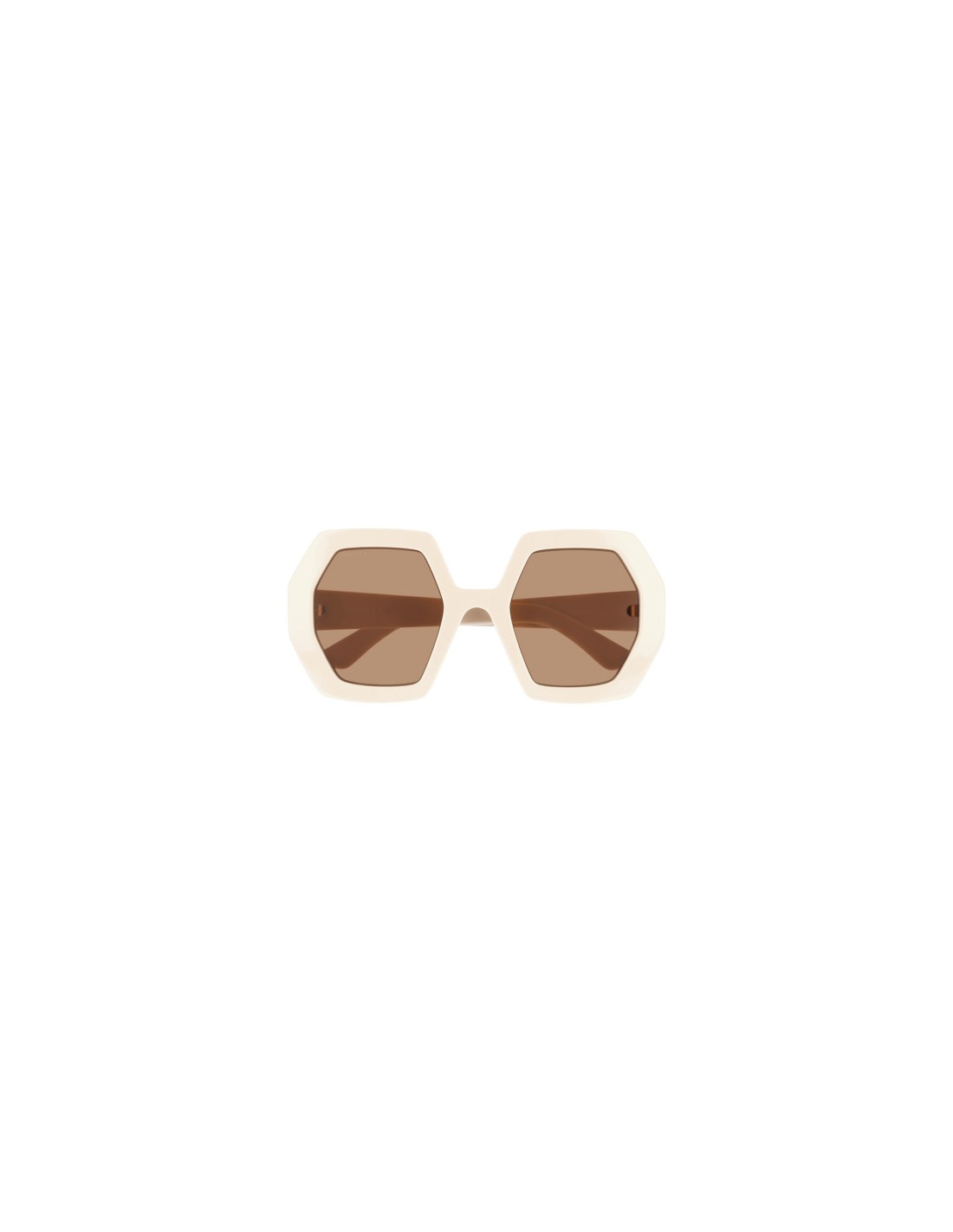 Lentes de sol GG0772S 002 Fashion Inspired Ivory White Cafe Transparente