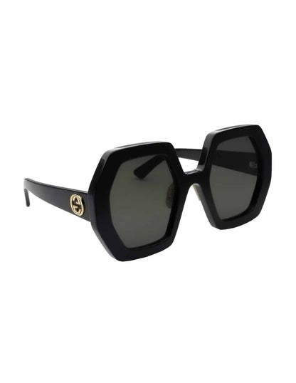 Lentes de sol GG0772S 004 Fashion Inspired Ivory Black Gris
