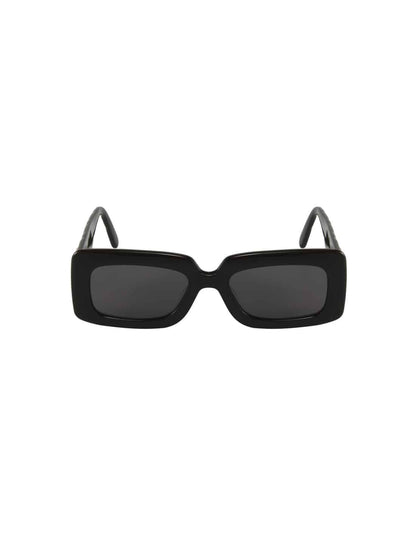 Lentes de sol GG0811S 001 Square Shape Negro Dorado