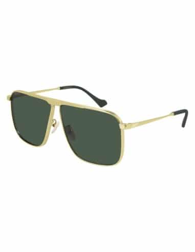 Lentes de sol GG0840S 002 Square Aviator Dorado Negro