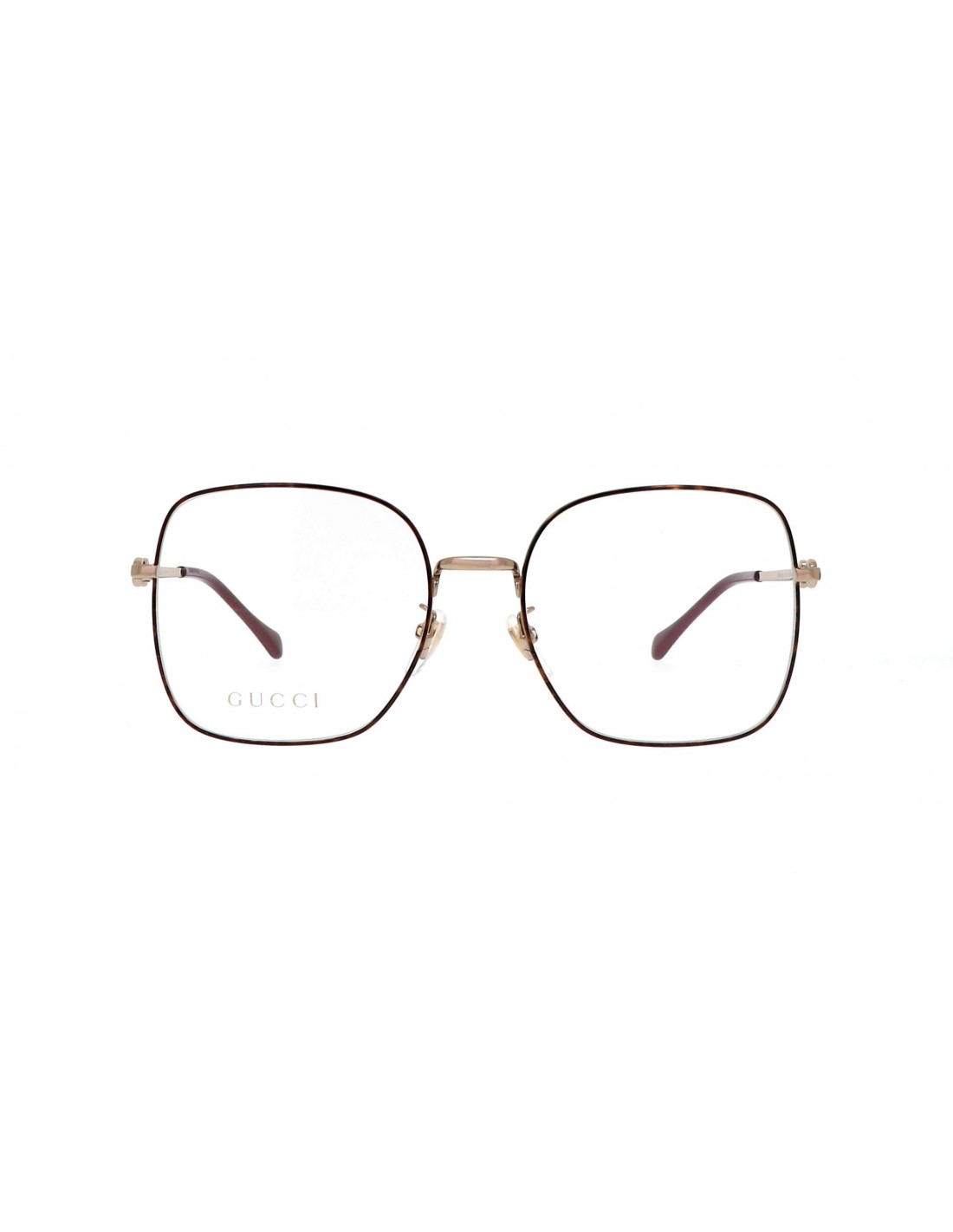 Lentes oftálmicos GG0883OA 002 Square Shape Dorado Carey