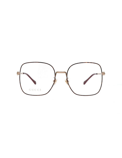 Lentes oftálmicos GG0883OA 002 Square Shape Dorado Carey