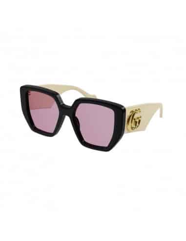 Lentes de sol GG0956S 002 Square Shape Beige Rosa