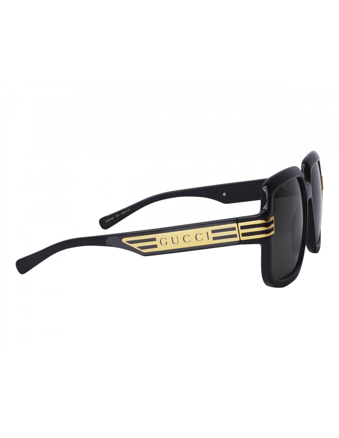 Lentes de sol GG0979S 001 Square Shape Negro Dorado