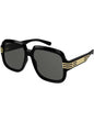 Lentes de sol GG0979S 001 Square Shape Negro Dorado