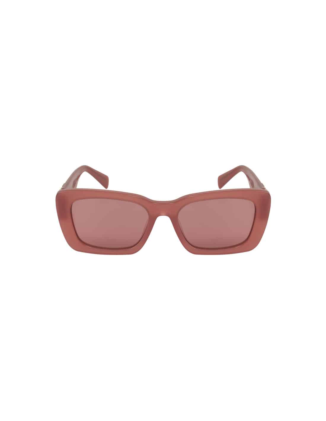 Lentes de sol MU 07YS 10M-08S Square Shape Cognac Opal imagen 2