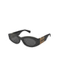 Lentes de sol MU 11WS 1AB-5S0 Oval Shape Black Gold