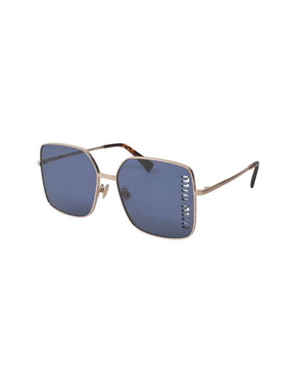 Lentes de sol MU 51YS ZVF-1V1 Square Shape Gold Rose Blue