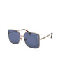 Lentes de sol MU 51YS ZVF-1V1 Square Shape Gold Rose Blue