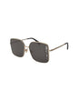 Lentes de sol MU 51YS ZVN-5S0 Square Shape Black Silver