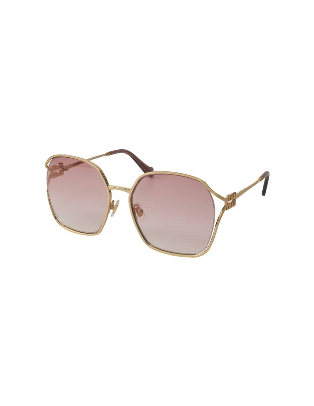 Lentes de sol MU 52WS 5AK-06S Square Shape Pink Gradient