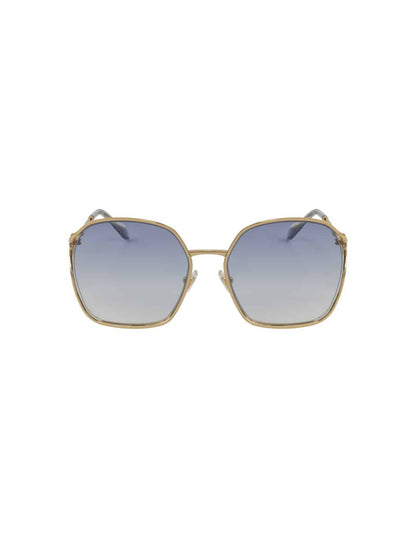 Lentes de sol MU 52WS ZVN-07S Square Shape Gray Silver - Imagen 2