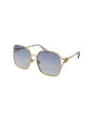 Lentes de sol MU 52WS ZVN-07S Square Shape Gray Silver