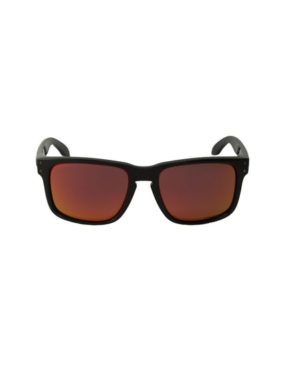 Lentes de sol OO9102 F155 Holbrook Polished Black Ruby Polarized