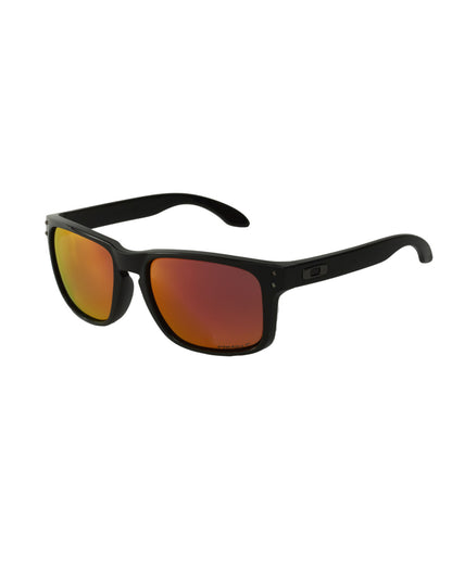 Lentes de sol OO9102 F155 Holbrook Polished Black Ruby Polarized