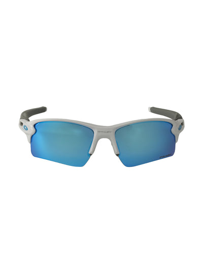 Lentes de sol OO9188 9459 Flak 2.0 XL Polished White Prizm Sapphire