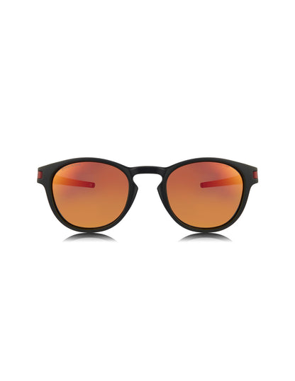 Lentes de sol OO9265 2953 LATCH Matte Black Round Prizm Ruby