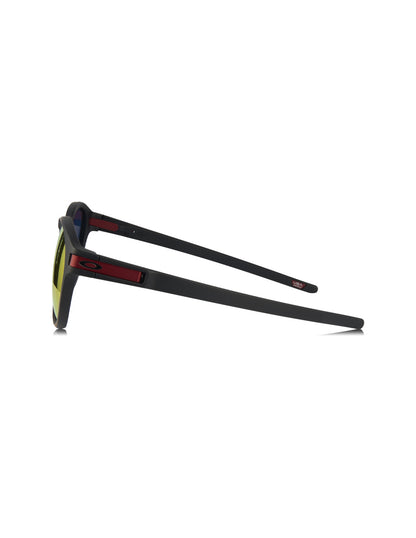 Lentes de sol OO9265 2953 LATCH Matte Black Round Prizm Ruby