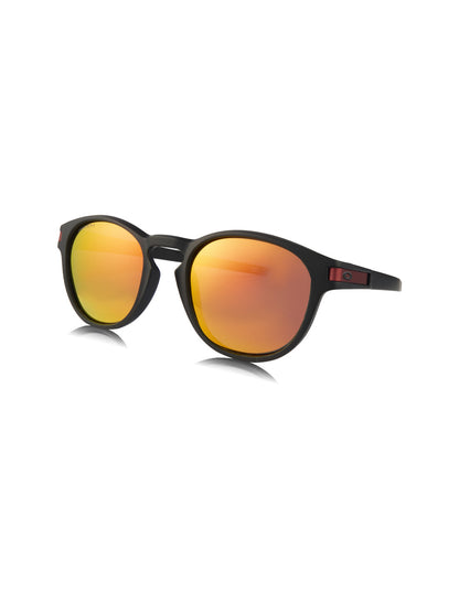 Lentes de sol OO9265 2953 LATCH Matte Black Round Prizm Ruby