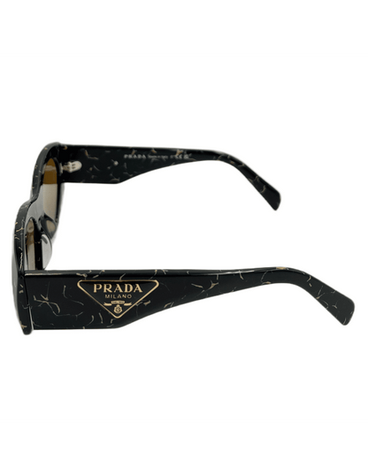 Lentes de sol PR 20ZS 19D-01T Square Shape Cafe Negro
