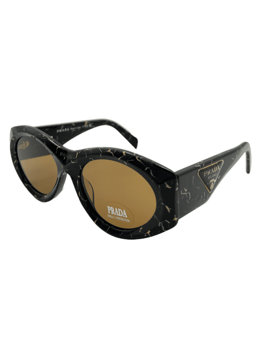 Lentes de sol PR 20ZS 19D-01T Square Shape Cafe Negro